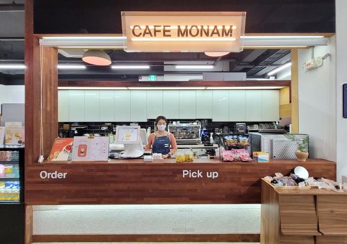 청년가게 12호점_‘CAFE MONAM’ 운영 모습